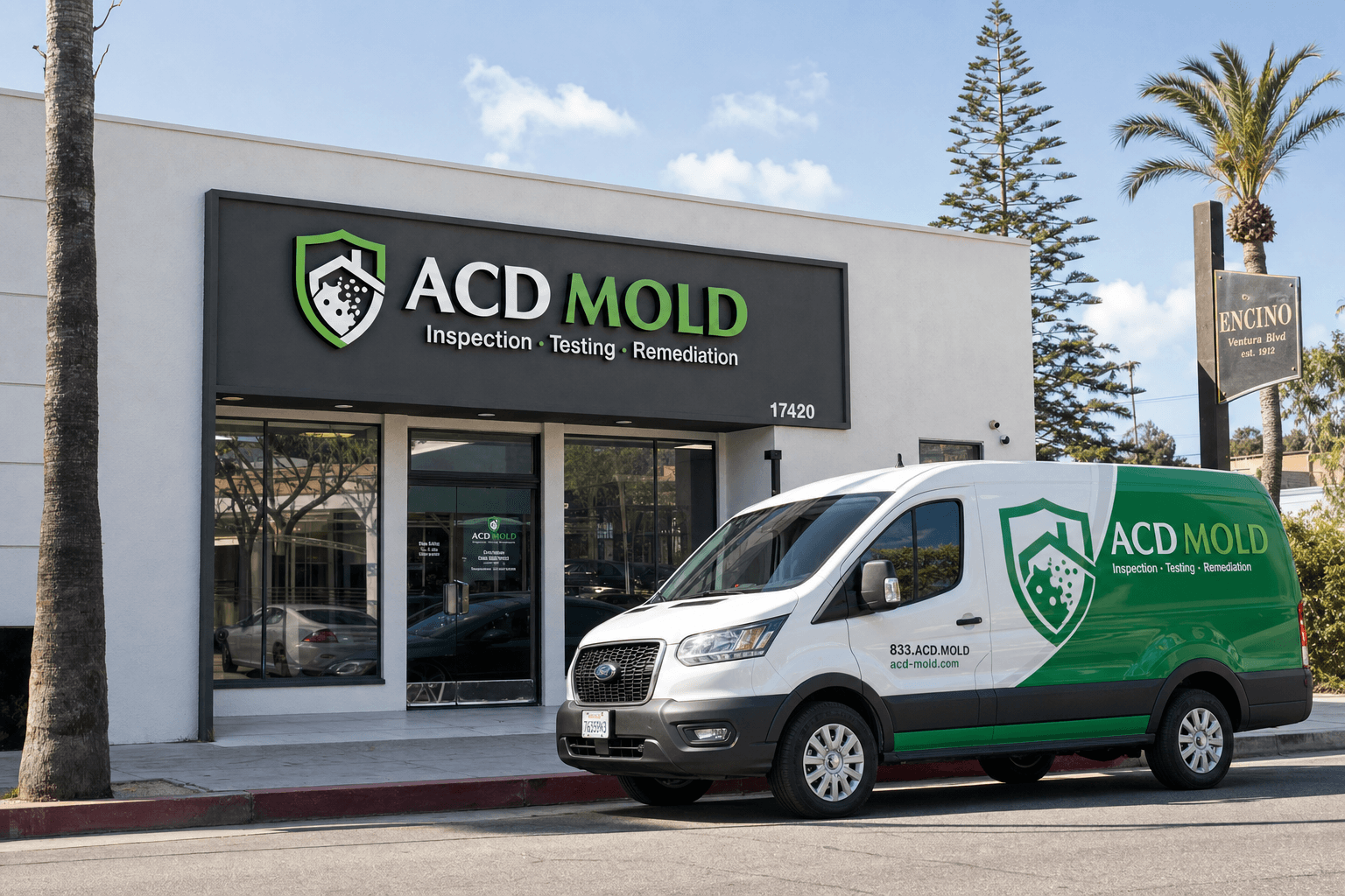 ACD Mold storefront in Encino